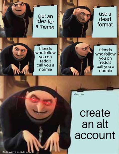 Gru's Plan but it's a year late : r/memes