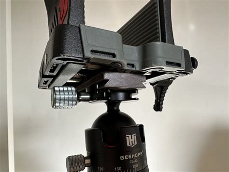 BOG DeathGrip Tripod Ball Head Conversion Kit by Nicolaidavies | Download free STL model ...