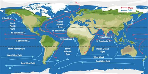 Ocean Currents- Meaning, Causes, Types and Distribution - GeeksforGeeks