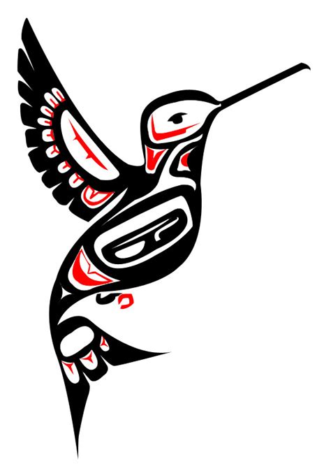 Native Art practice - Hummingbird by Girl-Money23 on DeviantArt