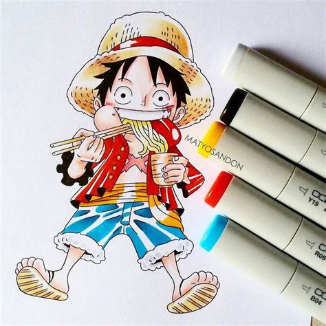 Chibi Luffy | Chibi, Luffy, Anime drawings