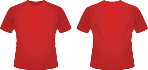 Red T Shirt Template