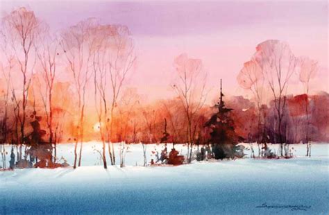 Watercolor Landscape Paintings