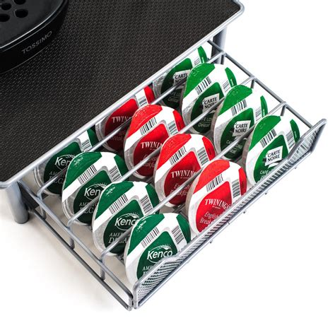 Tassimo Pod Drawer & Machine Stand Holds Up To 60 Pods - Home Treats UK