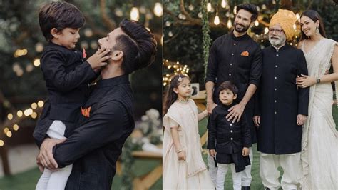 Shahid Kapoor's Unseen Family Pics With Father, Wife & Kids Stuns The Internet- Checkout!