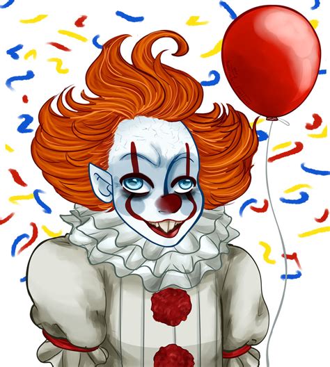 Pennywise (blue eyes) by ThePastelHobbit on DeviantArt