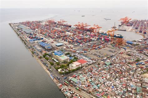 Port Of Manila At Manila Bay, Philippines Editorial Photo - Image of harbours, manila: 144586456