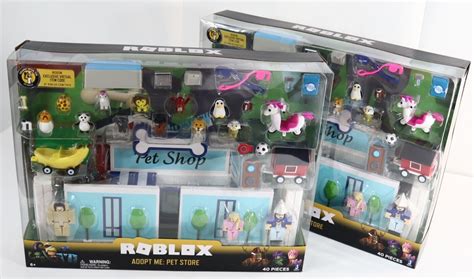 Roblox Celebrity Collection Adopt Me: Pet Store Deluxe Playset [Includes Exclusive Virtual Item ...