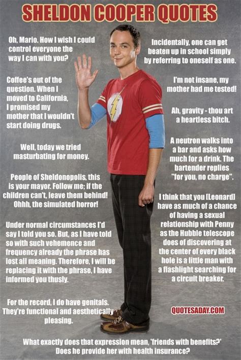 sheldon cooper quotes, funny quotes, the big bang theory - Dump A Day