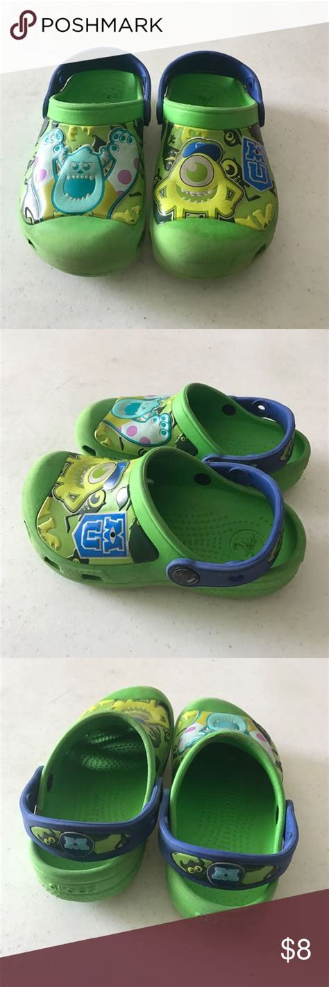 CROCS Disney Monsters Inc. | Crocs, Disney monsters, Crocs size