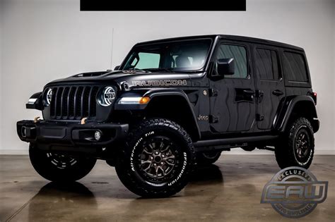 2022 Jeep Wrangler Unlimited Rubicon 392 767 Miles Black Clearcoat Convertible P - Used Jeep ...