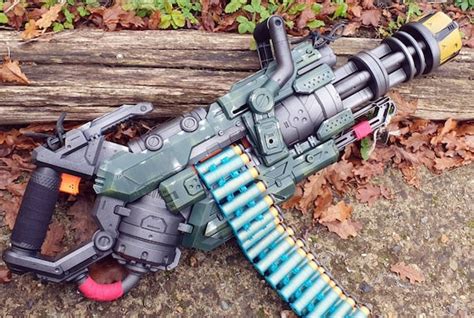 Realistic Nerf Minigun With Slam Fire - Etsy Canada