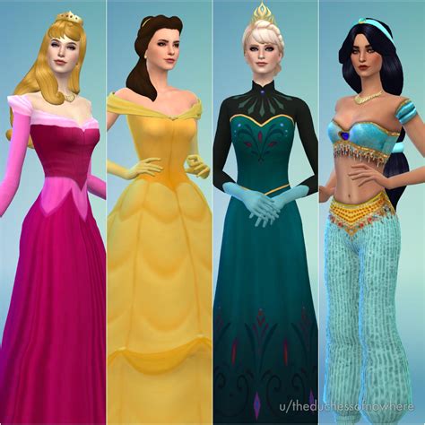 Cc Sims 4 Princesse Disney The Sims 4 Cas Disney Princesses As | Images and Photos finder