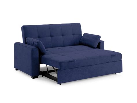 Cape Cod Nantucket Futon Sofa Sleeper Bed Navy Blue | Sleepworks