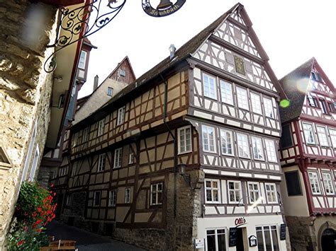 Schwäbisch Hall - Oldest Half-Timbered House, 1289 | Heilbronn (2) | Pictures in Global-Geography