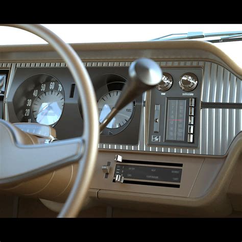 1972 AMC Matador Interior | CGTrader