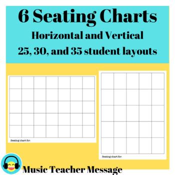 10 Band Seating Chart Template - Template Guru