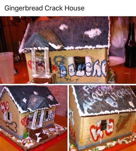 Gingerbread Crack House : shittyfoodporn