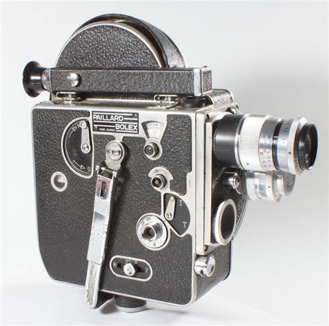 Paillard Bolex H16 Deluxe 16mm Movie Camera From 1953 With 25mm & 75mm Lenses – VintageBolex