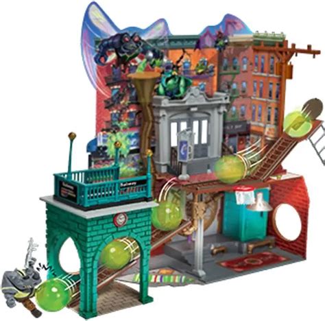 nickelodeon TMNT Mutant Mayhem Sewer Lair Playset Instructions