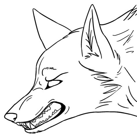 Wolf Coloring Pages ⋆ coloring.rocks! | Wolf sketch, Anime wolf drawing, Wolf drawing