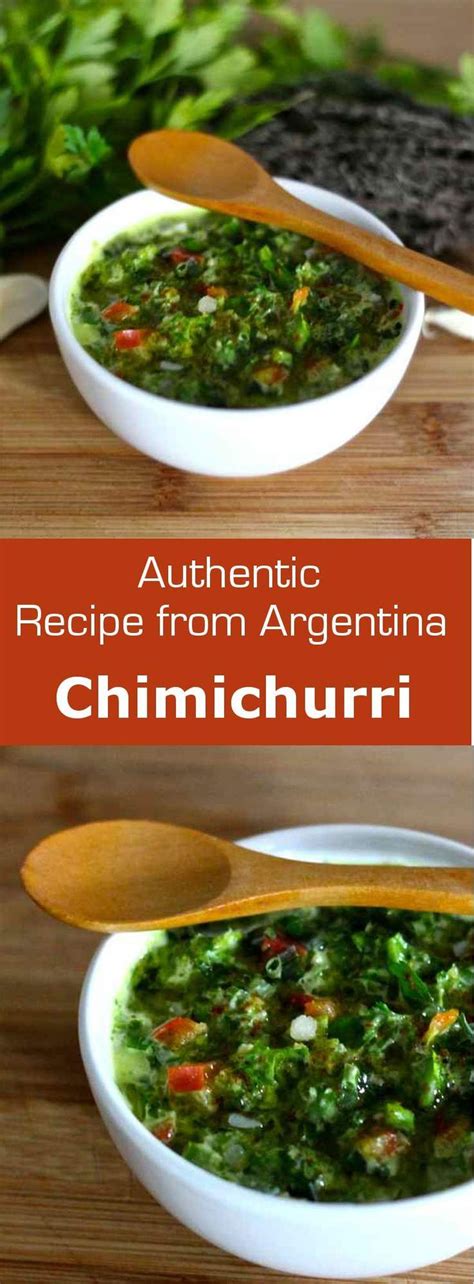 Chimichurri sauce is a classic Argentinian dressing that is typically used on… | Argentinian ...