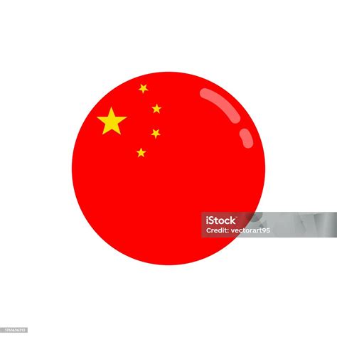 China Flag Icon Vector Design Stock Illustration - Download Image Now - Asia, Beijing, China ...