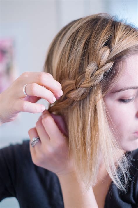 Side-Braid Tutorial for Short Hair — It's Julien