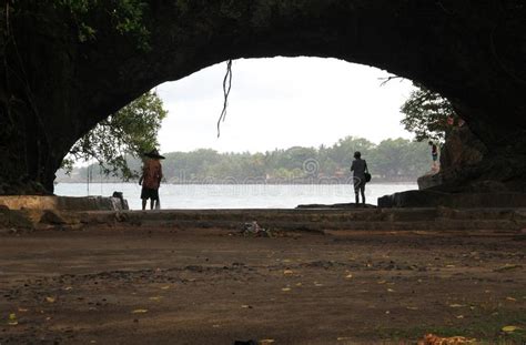 Karang Bolong Beach editorial stock photo. Image of serang - 104151493