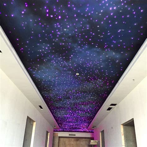 32W RGB Twinkle LED Fiber Optic Star Ceiling Kit Light