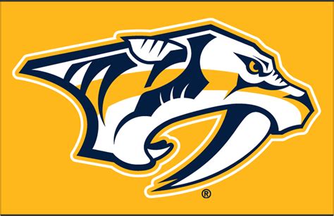 Nashville Predators Logo - Primary Dark Logo - National Hockey League (NHL) - Chris Creamer's ...