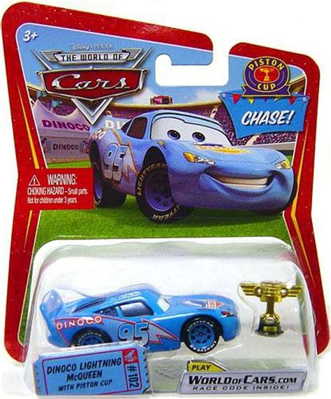 Disney Pixar Cars The World of Cars Series 1 Dinoco Lightning McQueen ...