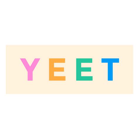 Yeet yeet PNG Designs for T Shirt & Merch