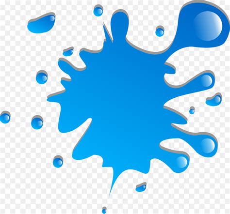 Free Blue Paint Splatter Transparent, Download Free Blue Paint Splatter ...