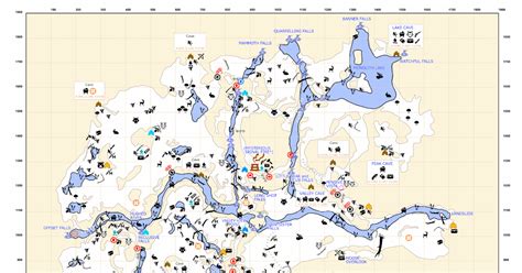 Hushed River Valley Map - Osaka On A Map