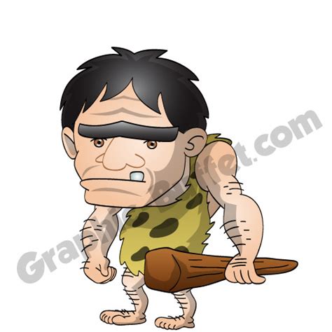 Animated Game Characters: Caveman | Game Assets & Art | Graphic Buffet