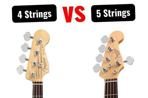 4 String Vs. 5 String Bass – Differences Explained – Tone Topics