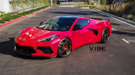 Chevrolet Corvette C8 Stingray Red AG Luxury AGL53 Wheel | Wheel Front