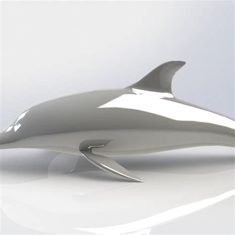 3D Printable Dolphin by Alize