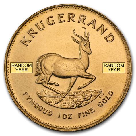 1 Oz Krugerrand Gold Coin