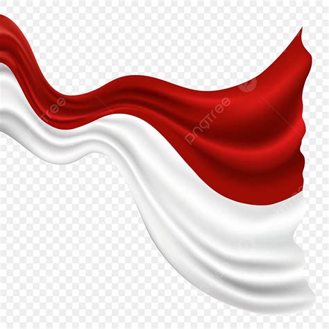 Bendera Indonesia Vector Design Images Bendera Indonesia Flag Abstract