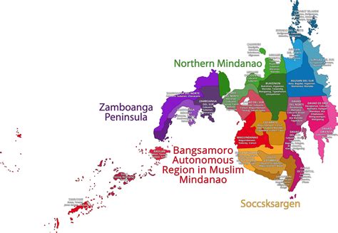 Mindanao Map