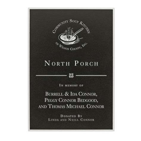 Personalized Aluminum Plaques - Aluminum Wall Plaque | Woodland Manufacturing