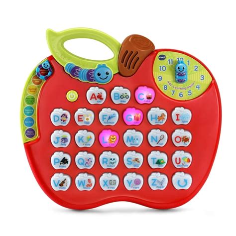 VTech ABC Learning Apple Interactive Alphabet and Phonics Toy - Walmart ...