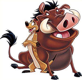 timon and pumbaa hakuna matata - | Timón y pumba, Tatuajes disney, Dibujos de personajes de disney