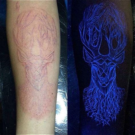 can you see black light tattoos without a blacklight - Merlene Magana