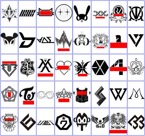 Kpop Group Logos