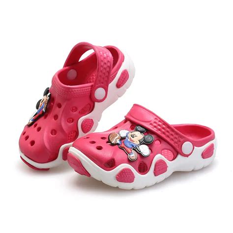 Toomine Kids Sandals For Girls Summer Shoes Rubber Child Sandals Slippers Hole Shoes Boys Girl ...