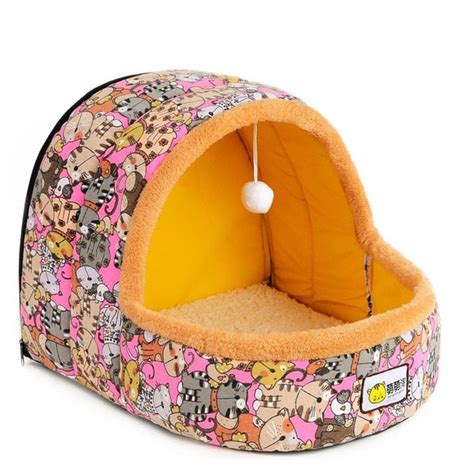 Petshy Warm Soft Cat Cave Bed – Cats Krazy