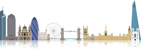 St Pauls Cathedral Skyline Illustration - London PNG Transparent Image png download - 5445*2058 ...